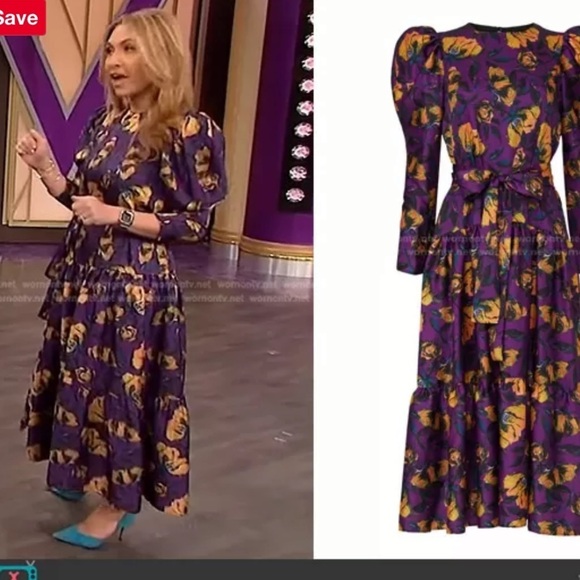 Delfi Collective Taylor Puff Sleeve Dress - Picture 12 of 12